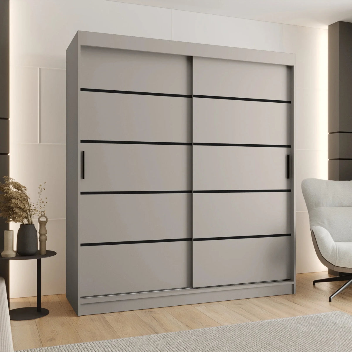 Rubino V1 Sliding Door Wardrobe 180cm - product image 6