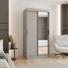 Rubino T2 Sliding Door Wardrobe 100cm - product image 6