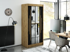 Leto Y1 Sliding Door Wardrobe 100cm - product image 2