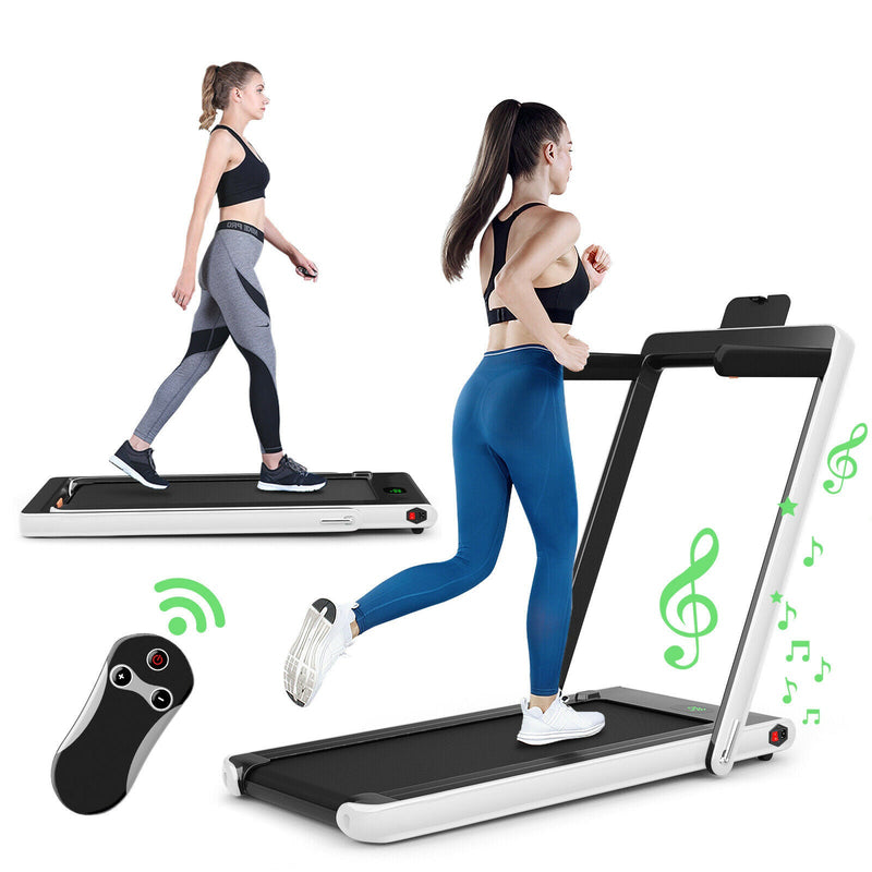 1-12Kph Folding Electric Treadmill with Bluetooth Capability - Infyniti Home