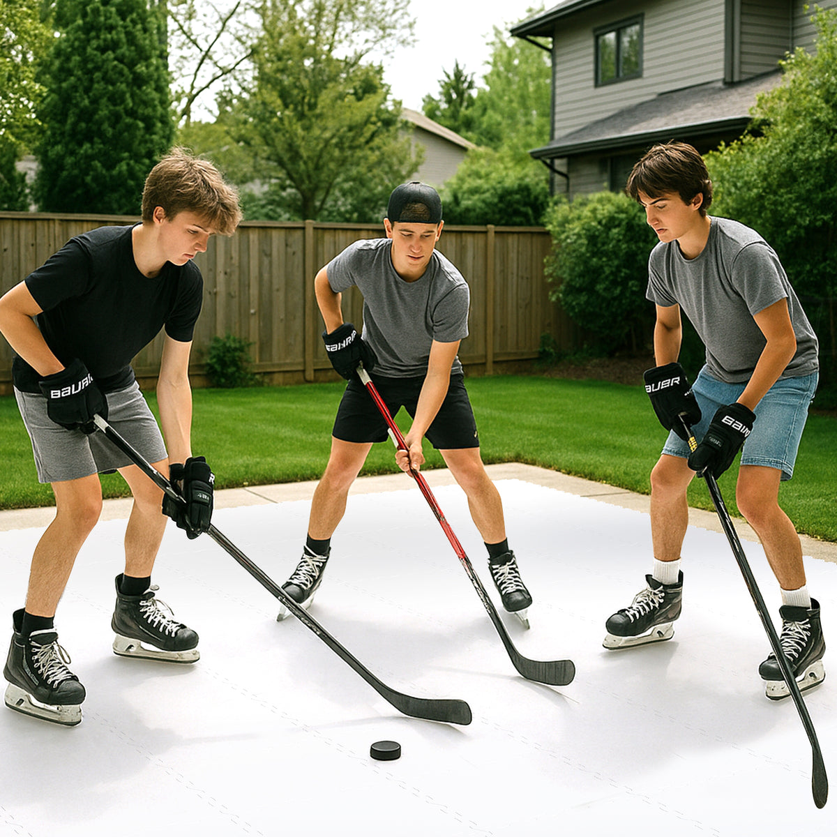 10/18 Pack Hockey Flooring Tiles for Training-10 Pack
