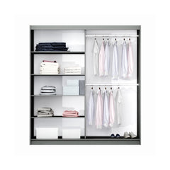 Bastia Sliding Door Wardrobe 200cm, image 3
