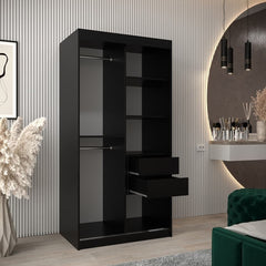 Uppsala V2 Sliding Door Wardrobe 100cm