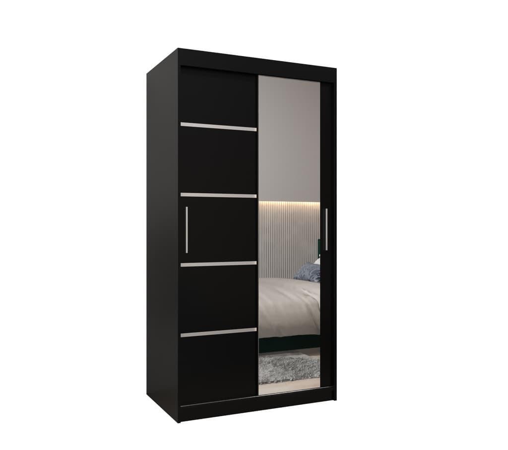 Verona 02 Sliding Door Wardrobe 100cm - product image 7
