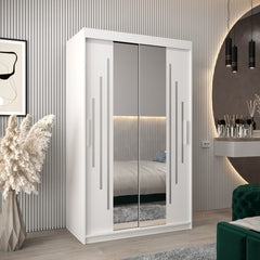 York I Sliding Door Wardrobe 120cm