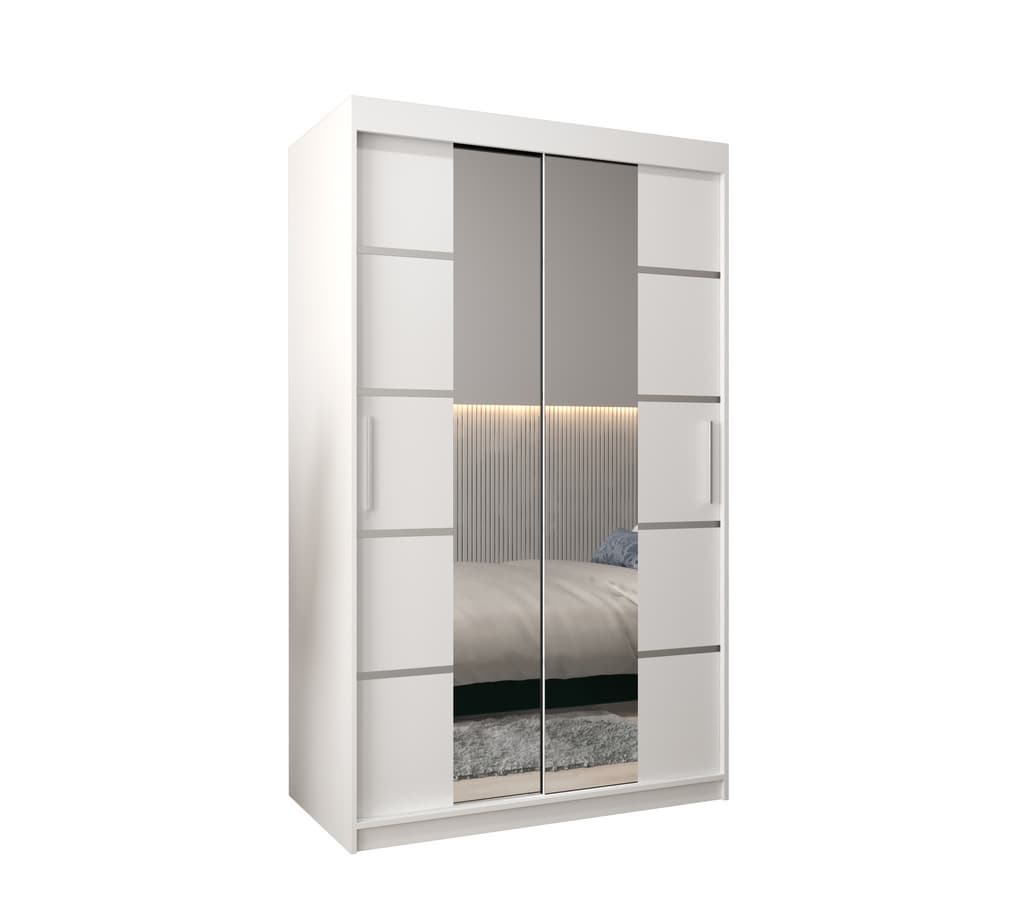 Verona 04 Sliding Door Wardrobe 120cm - product image 2