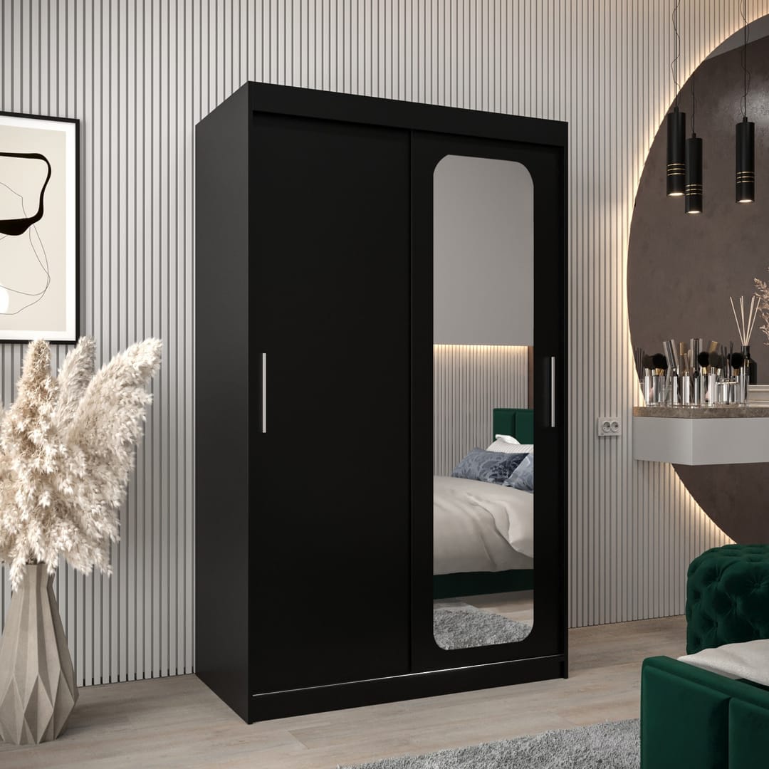 Uppsala T2 Sliding Door Wardrobe 120cm
