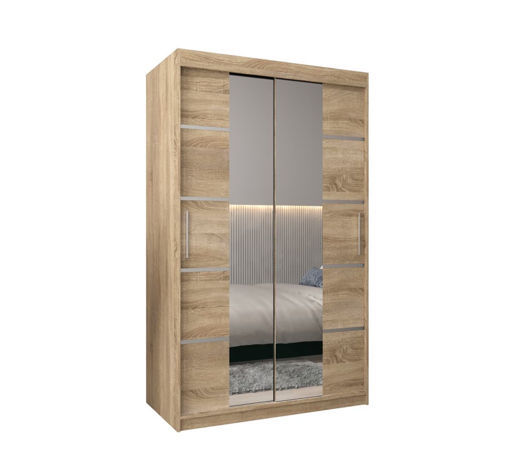 Verona 04 Sliding Door Wardrobe 120cm - product image 8