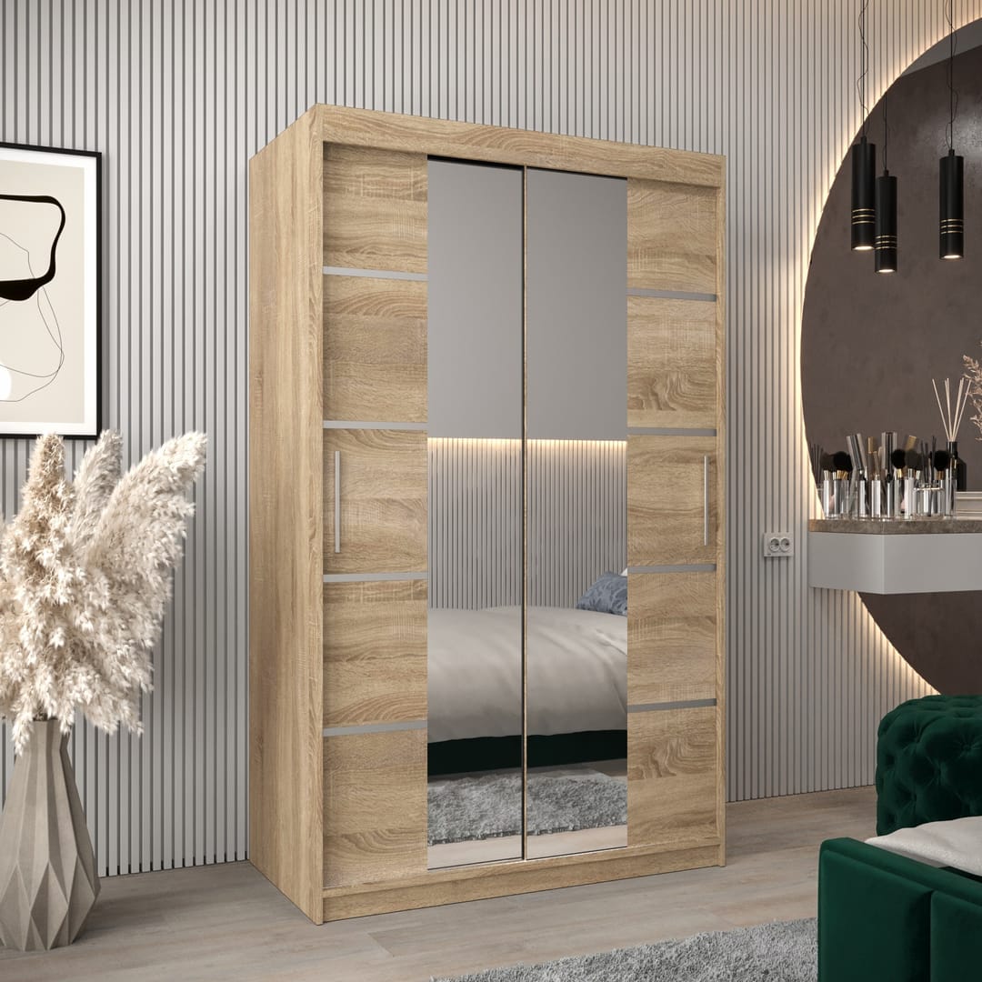 Verona 04 Sliding Door Wardrobe 120cm - product image 7