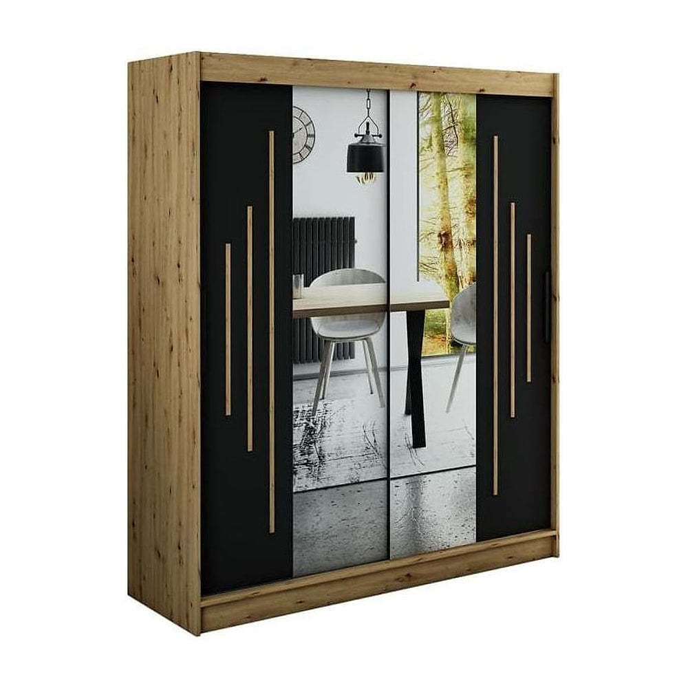 Leto Y1 Sliding Door Wardrobe 180cm