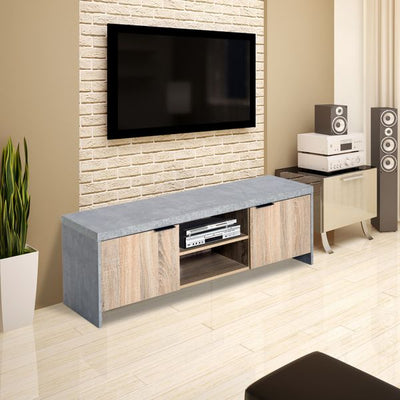1.2M Wooden TV Stand Cabinet Home Media Center DVD CD Storage Unit - Infyniti Home
