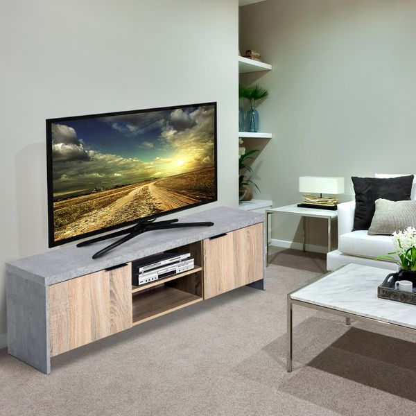 1.2M Wooden TV Stand Cabinet Home Media Center DVD CD Storage Unit - Infyniti Home