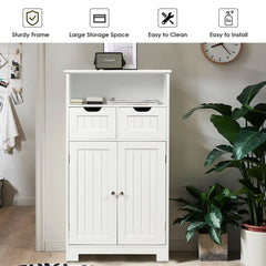 Floor Standing Utility Cabinet with Adjustable Drawers