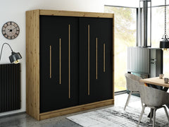 Leto Y Sliding Door Wardrobe 200cm - product image 2