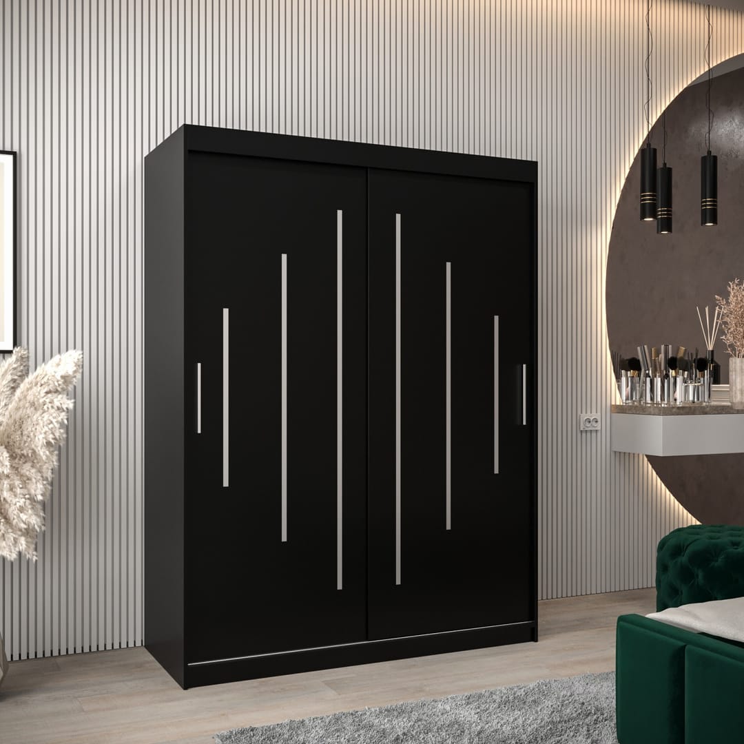 York Sliding Door Wardrobe 150cm