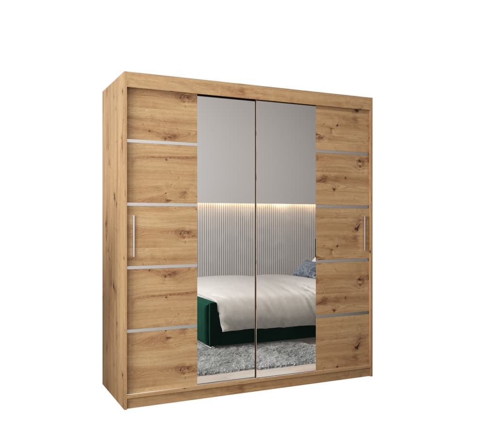 Verona 04 Sliding Door Wardrobe 180cm - product image 4