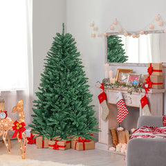 180/225cm Artificial Christmas Tree with PVC Branch Tips, image 6