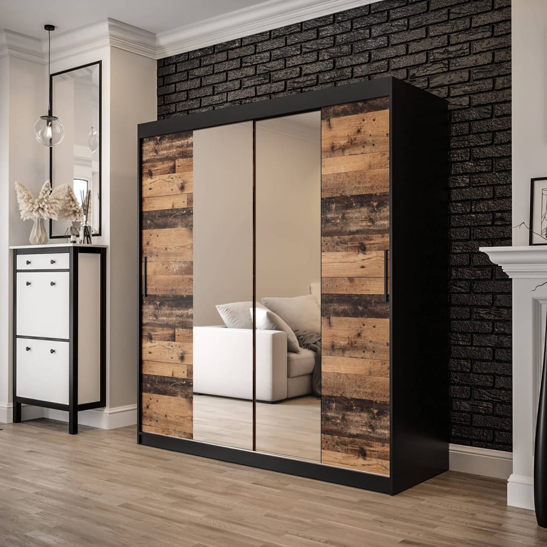 Tilburg I Sliding Door Wardrobe 180cm