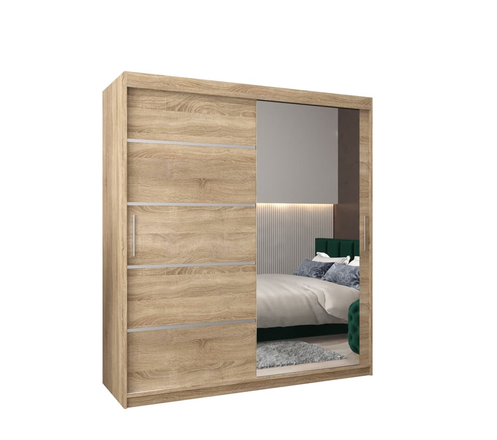 Verona 02 Sliding Door Wardrobe 180cm - product image 8