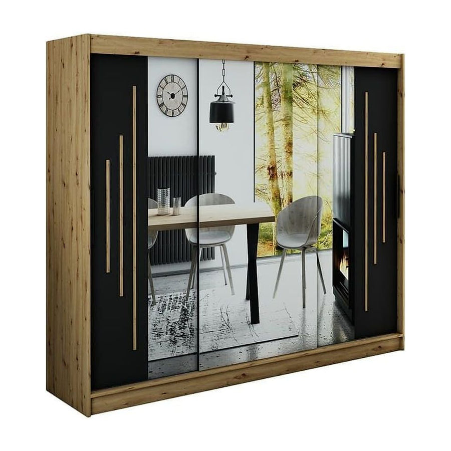 Leto Y4 Sliding Door Wardrobe 250cm