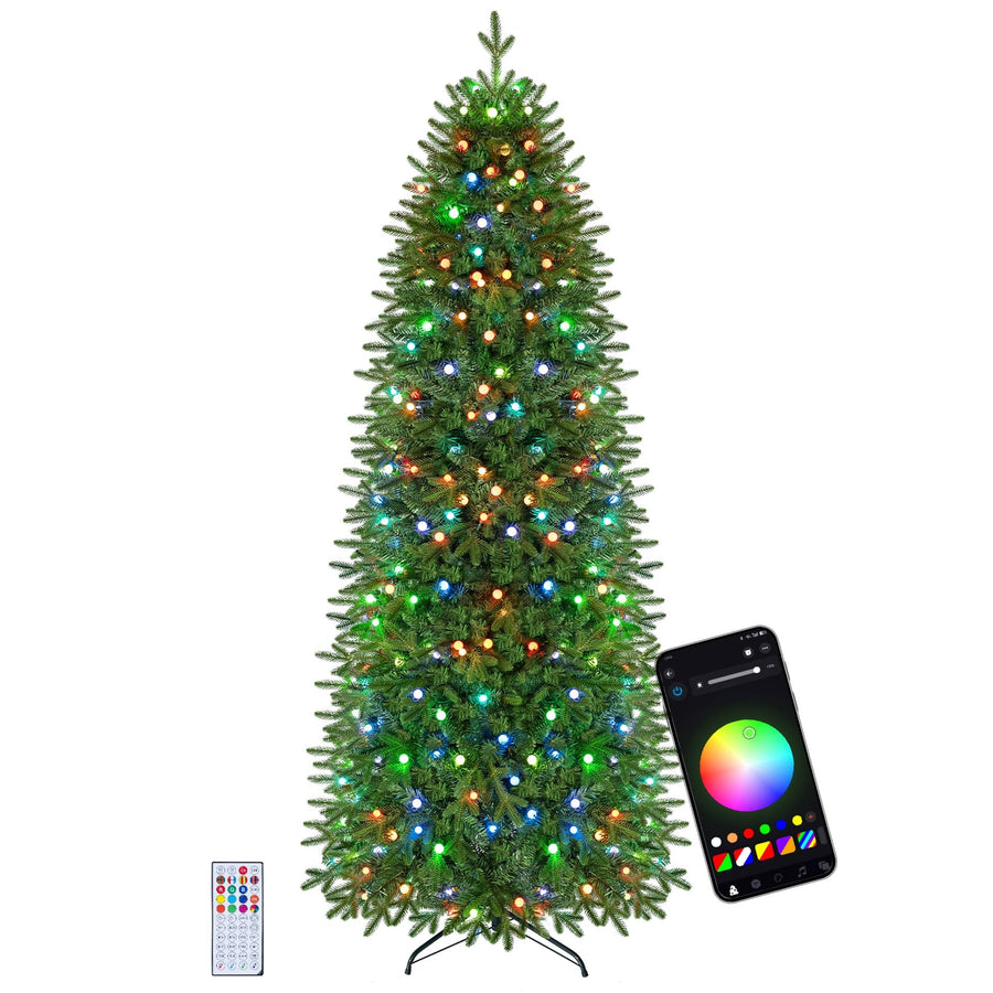 190 CM Prelit Pencil Christmas Tree