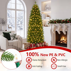 190 CM Prelit Pencil Christmas Tree, image 7