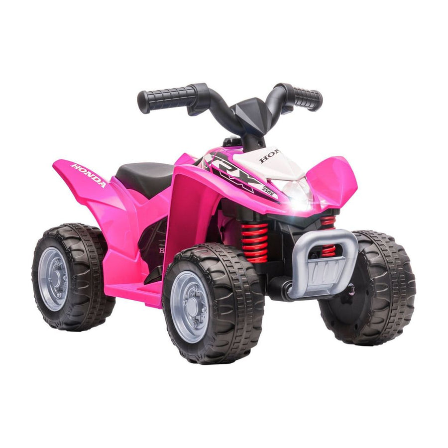 AIYAPLAY Honda Licensed Kids Electric Quad Bike in Pink