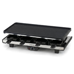 2-in-1 Table Grill and Griddle with Reversible Nonstick Plate