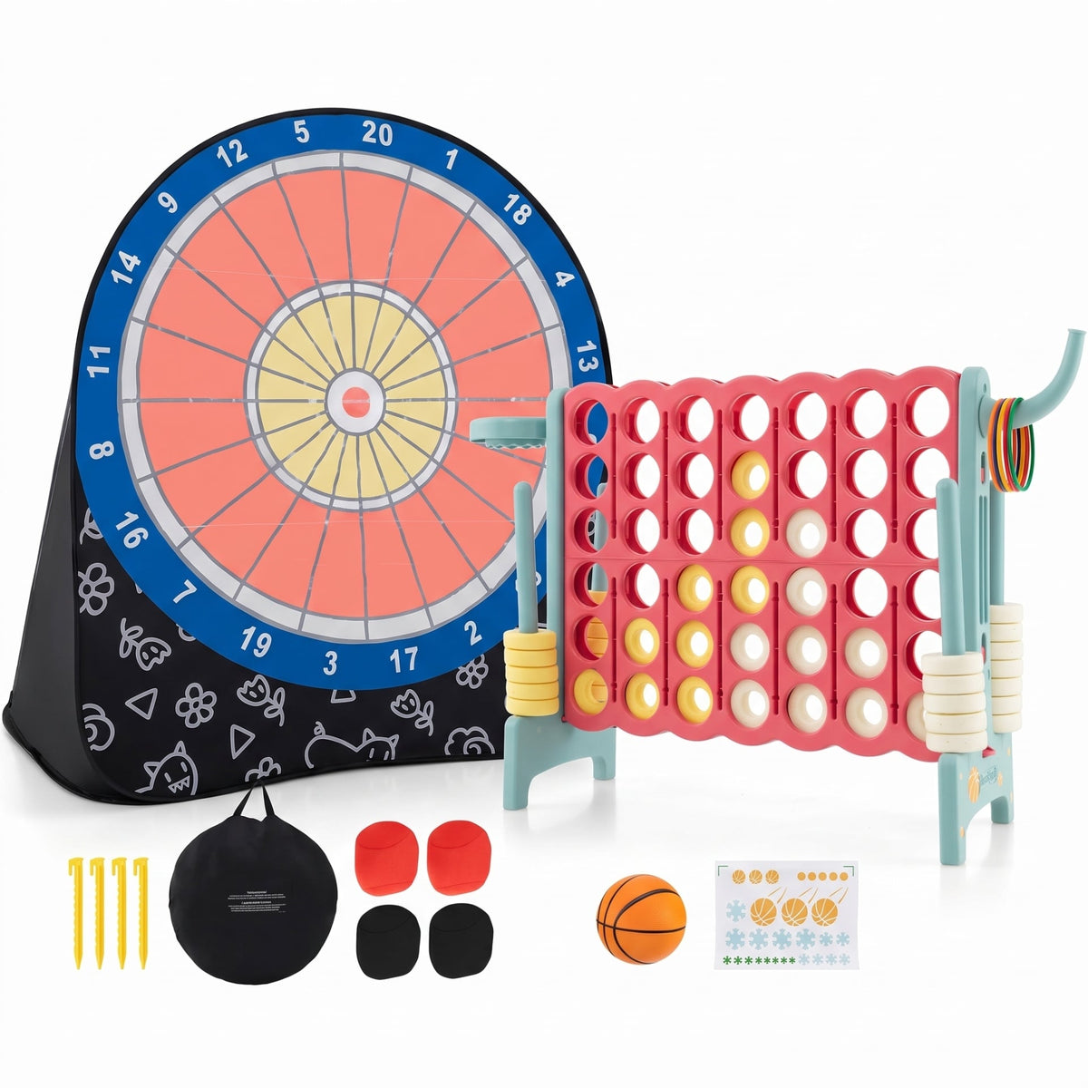 2-in-1 Giant Games Set