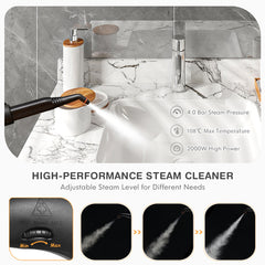 2000w Multi Purpose Steam Cleaning Mop-Yellow