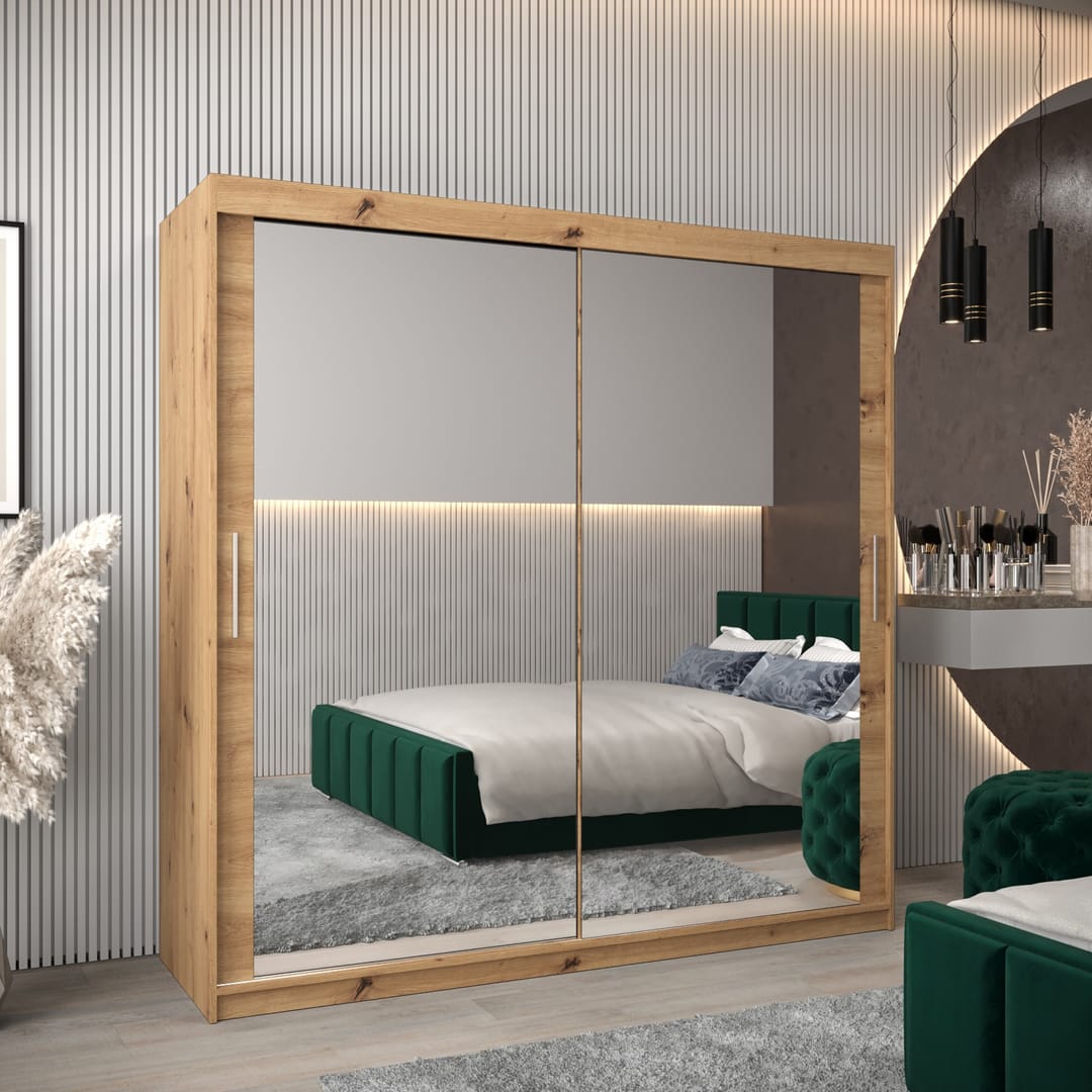 Tokyo III Sliding Door Wardrobe 200cm
