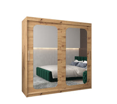 Uppsala T3 Sliding Door Wardrobe 200cm