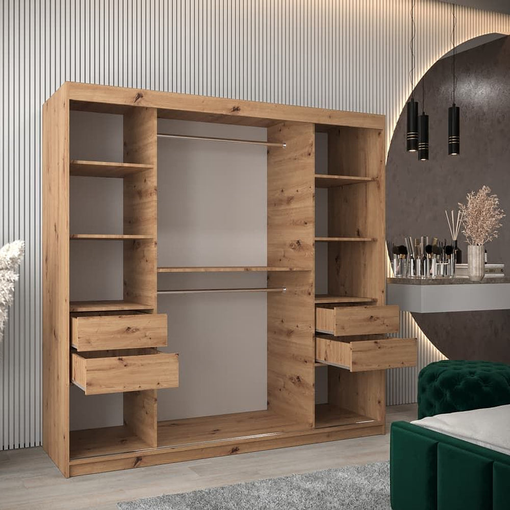 Verona 01 Sliding Door Wardrobe 200cm - product image 7