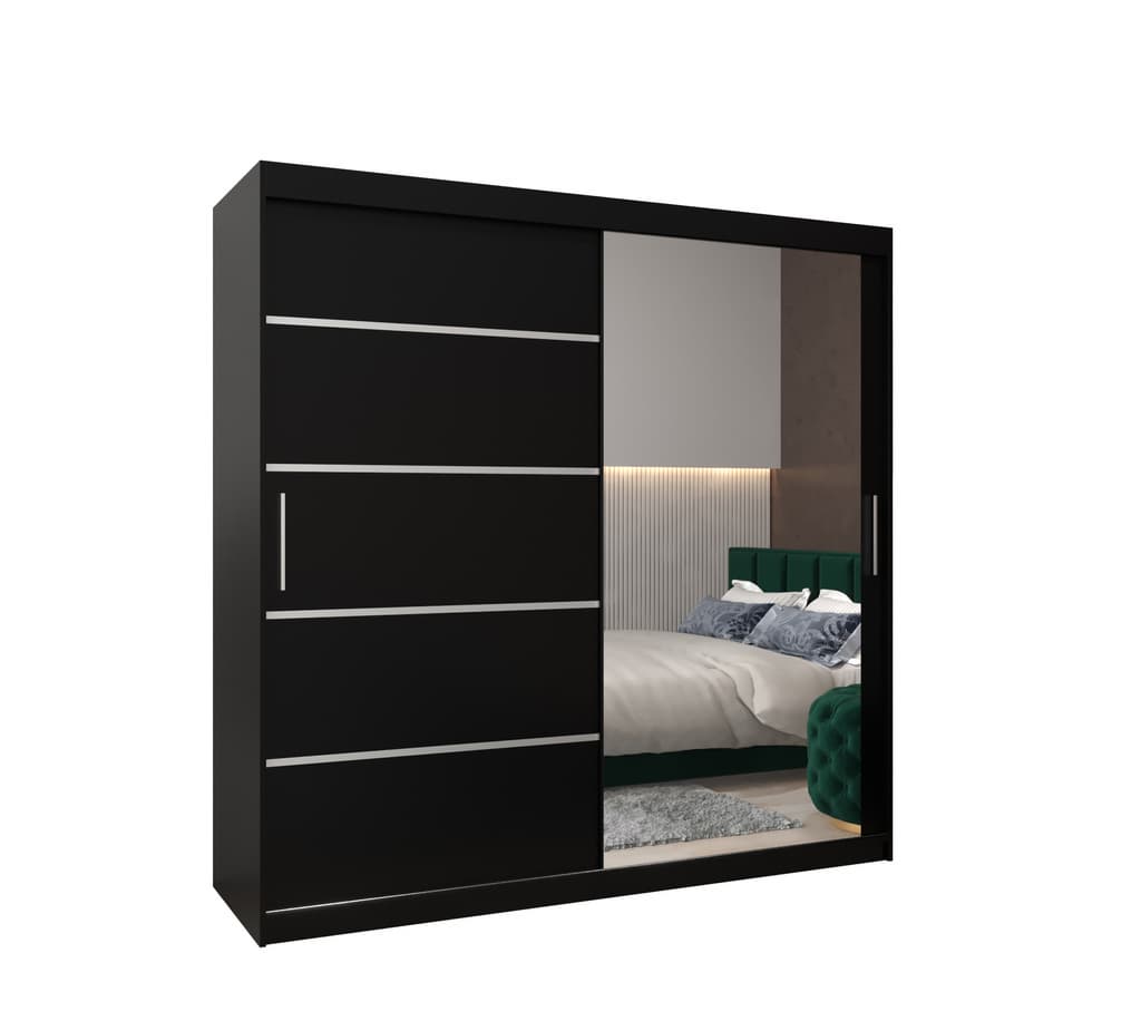 Verona 02 Sliding Door Wardrobe 200cm - product image 7