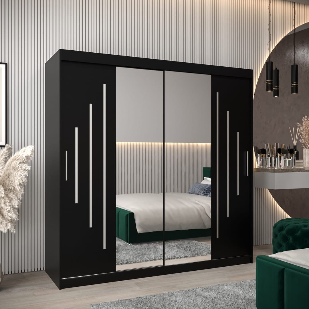 York I Sliding Door Wardrobe 200cm