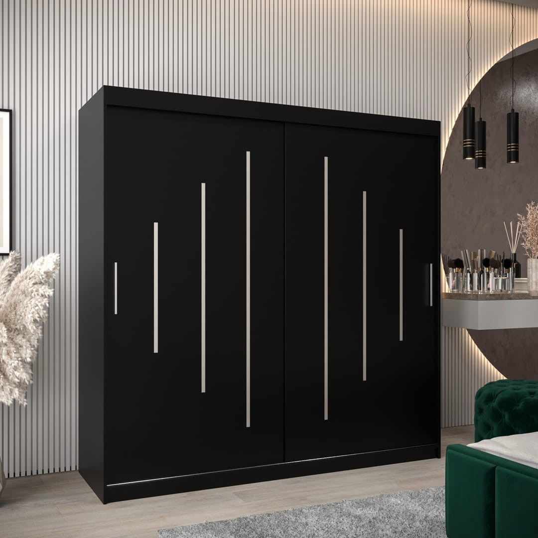 York Sliding Door Wardrobe 200cm