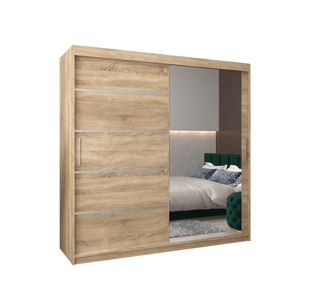Verona 02 Sliding Door Wardrobe 200cm - product image 9