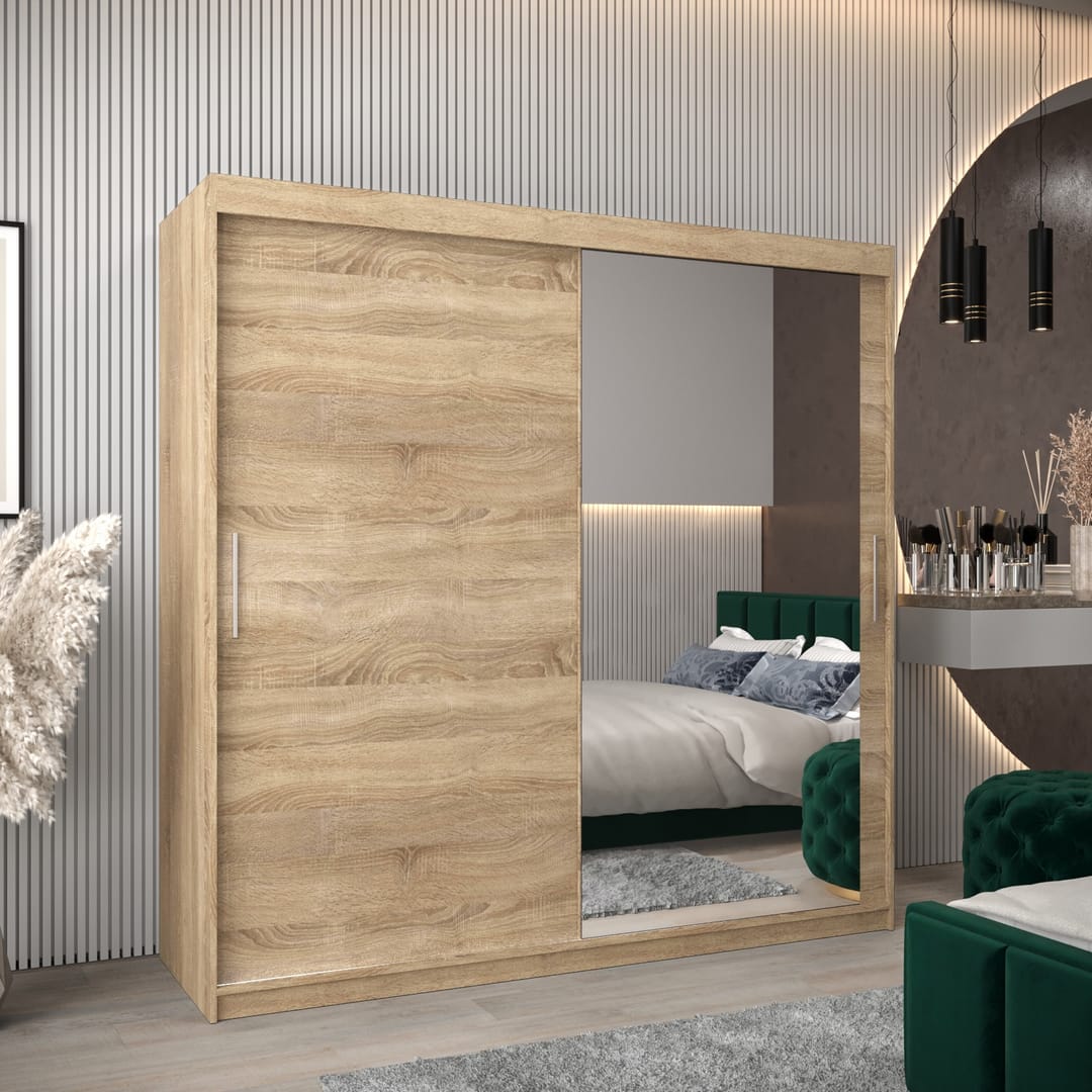 Tokyo II Sliding Door Wardrobe 200cm