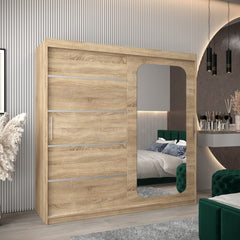 Uppsala V2 Sliding Door Wardrobe 200cm