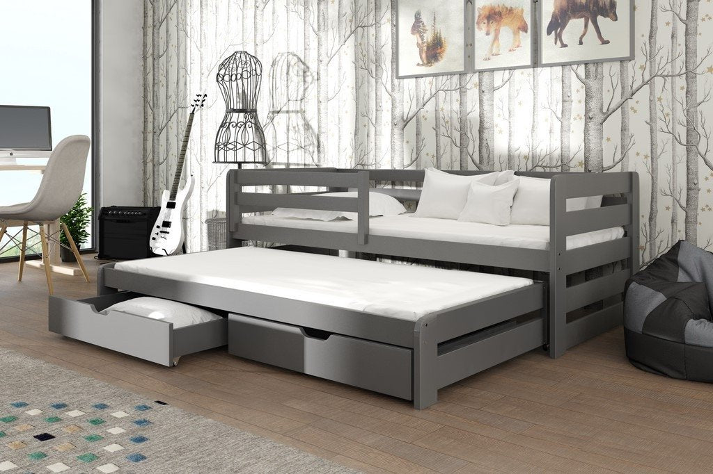 Senso Double Bed with Trundle - product image 3