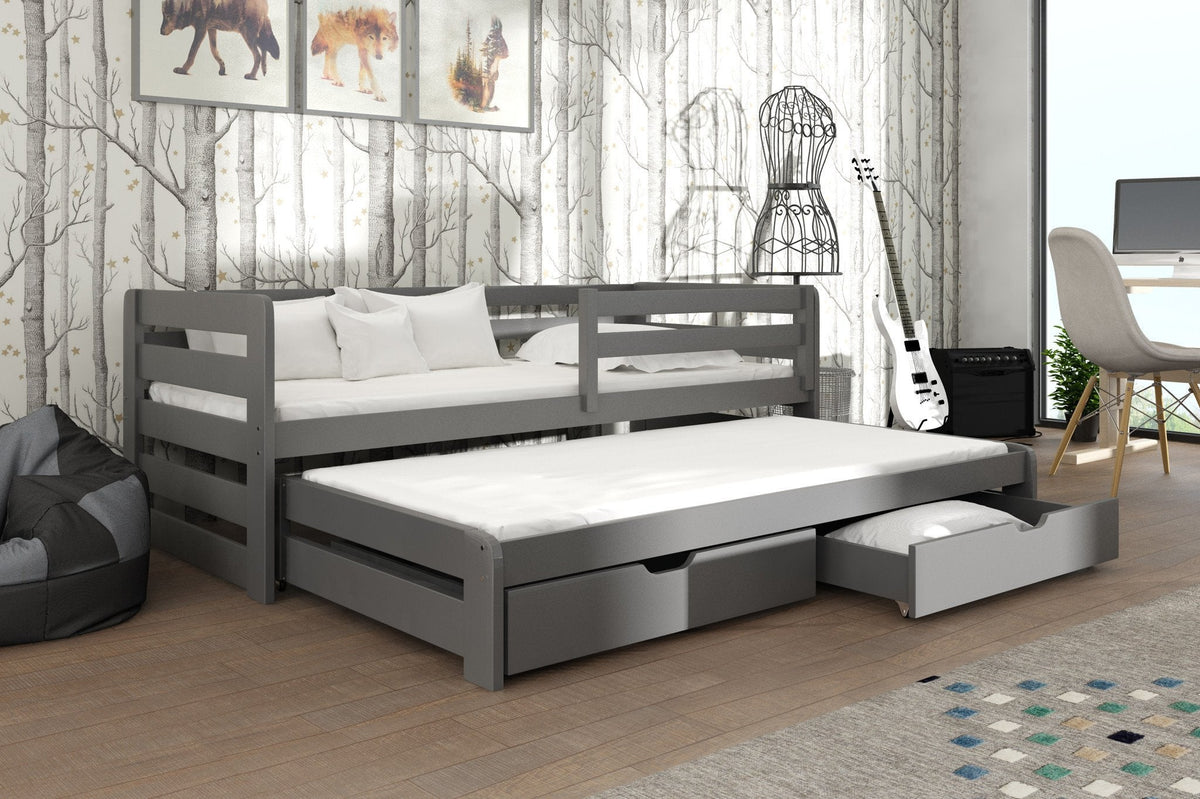 Senso Double Bed with Trundle - product image 2