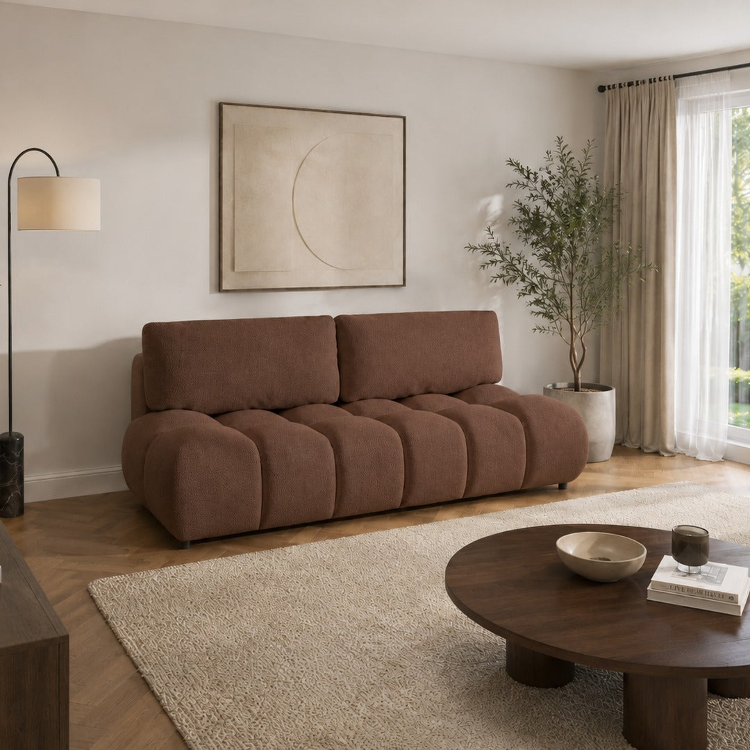 Sofa Bed Moko in Brown, image 9