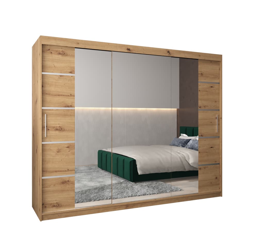 Verona 04 Sliding Door Wardrobe 250cm - product image 4
