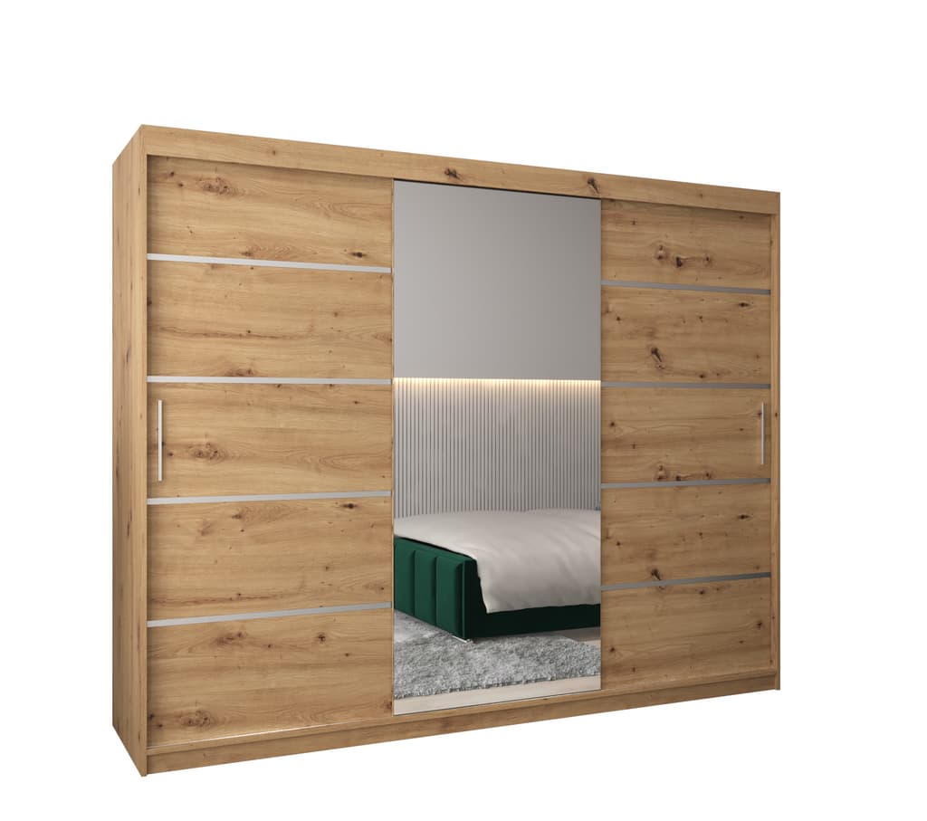 Verona 02 Sliding Door Wardrobe 250cm - product image 4