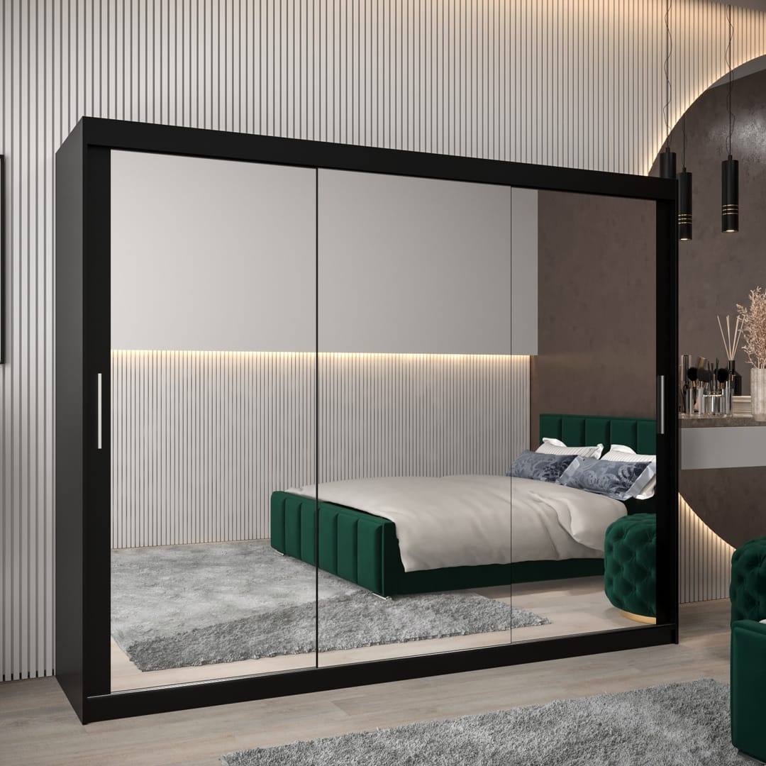 Tokyo III Sliding Door Wardrobe 250cm