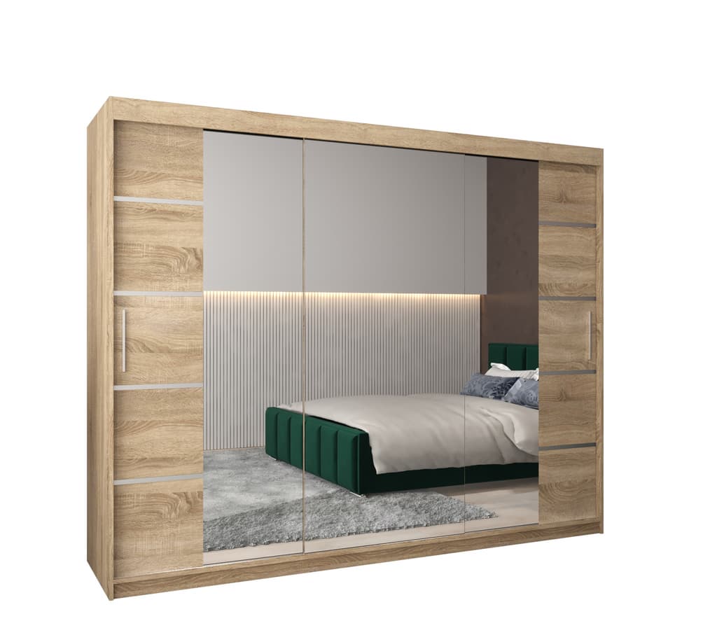 Verona 04 Sliding Door Wardrobe 250cm - product image 10
