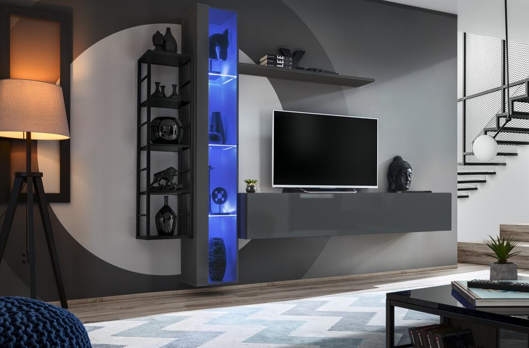 Switch Metal VII Entertainment Unit For TVs Up To 75"