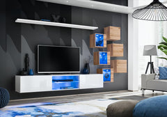 Switch XXI Wall Entertainment Unit For TVs Up To 75"