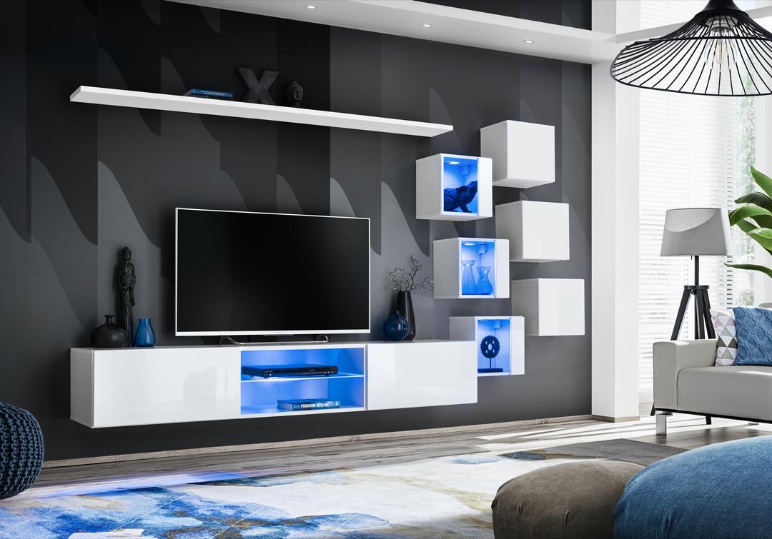 Switch XXI Wall Entertainment Unit For TVs Up To 75"