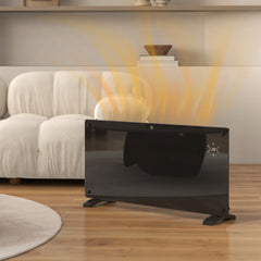 HOMCOM 2000W 5-35℃ Smart Control Heater - Black